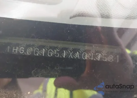 1999 Honda Accord Ex V6 z USA, uszkodzony, nr VIN 1HGCG1651XA047531